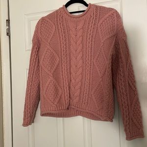 Sweater in pink